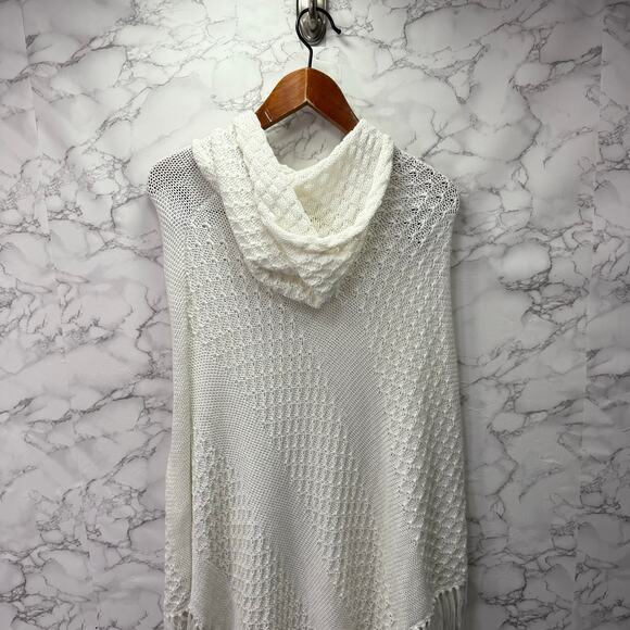 Cotton Natural Women’s Poncho Sweater One Size NEW # H197 - Picture 9 of 9
